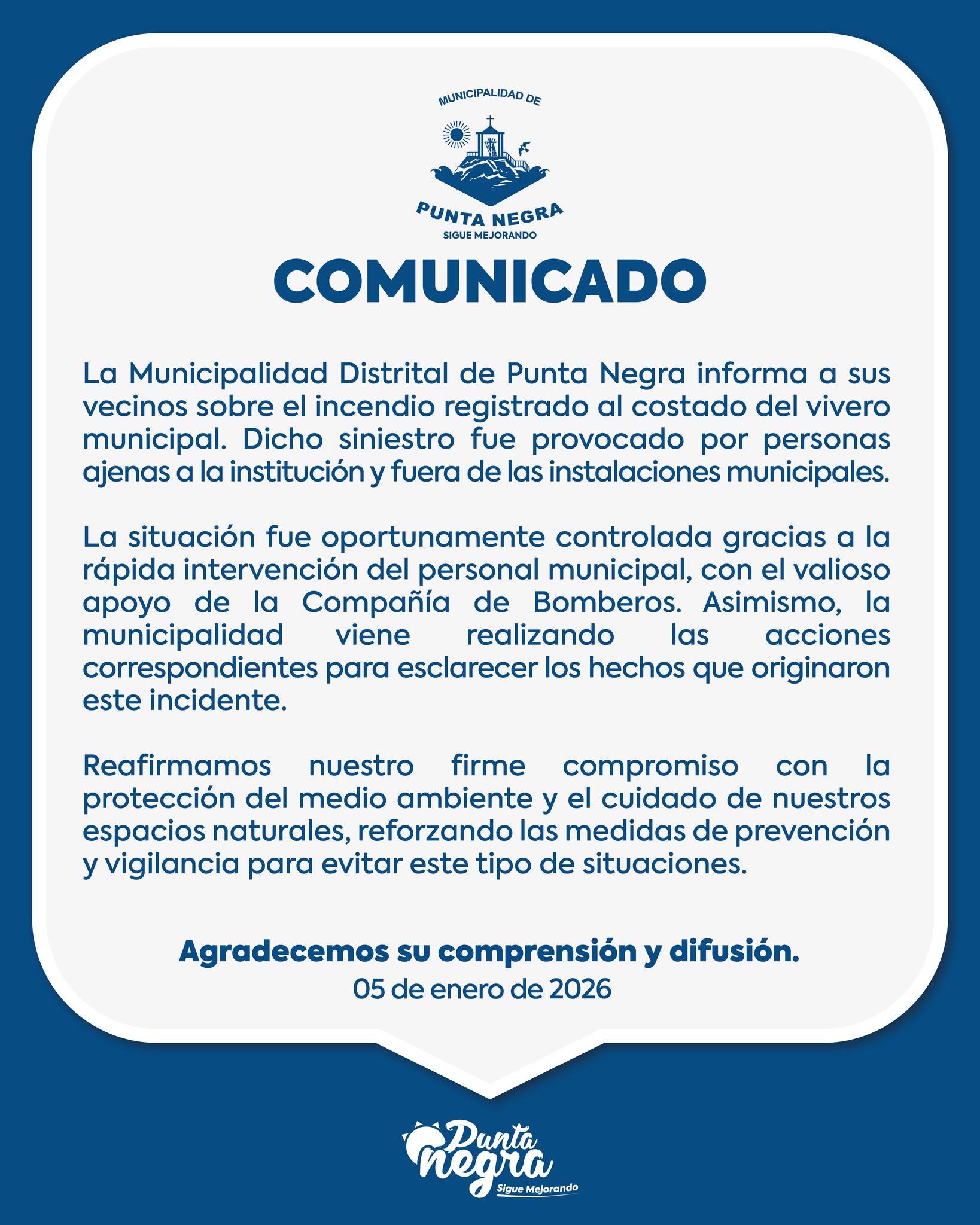 Comunicado 001